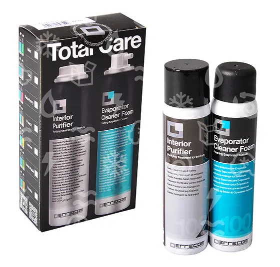 dezinfekce A/C - pěna + aerosol 100 ml + 100 ml vůně pudr
